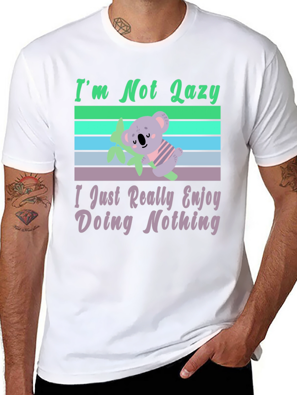 Im Not Lazy Koala T-Shirt