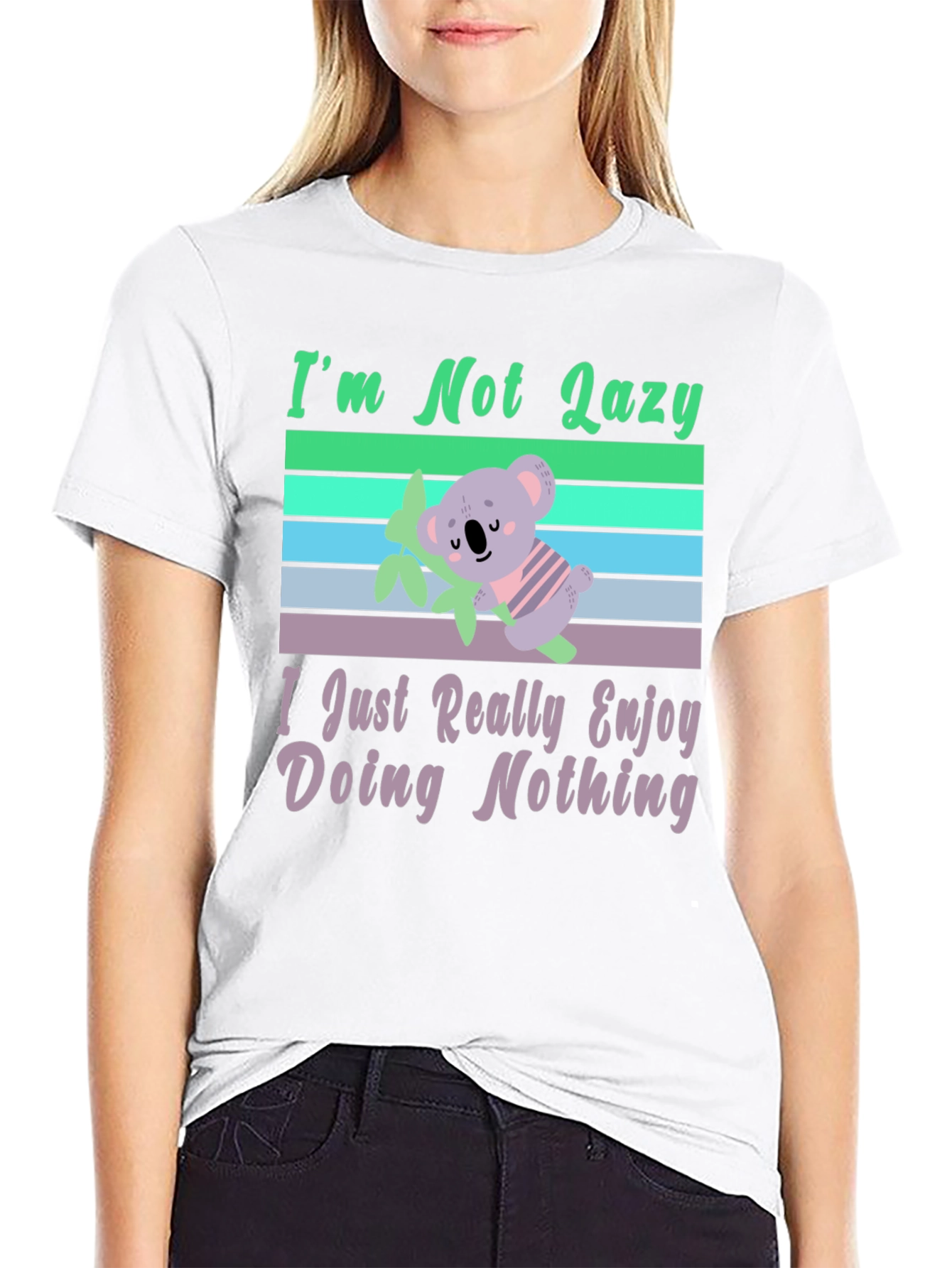Im Not Lazy Koala T-Shirt