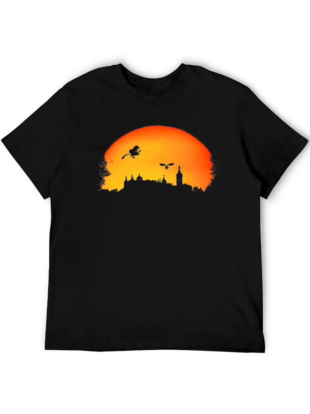 Halloween Town Black T-Shirt