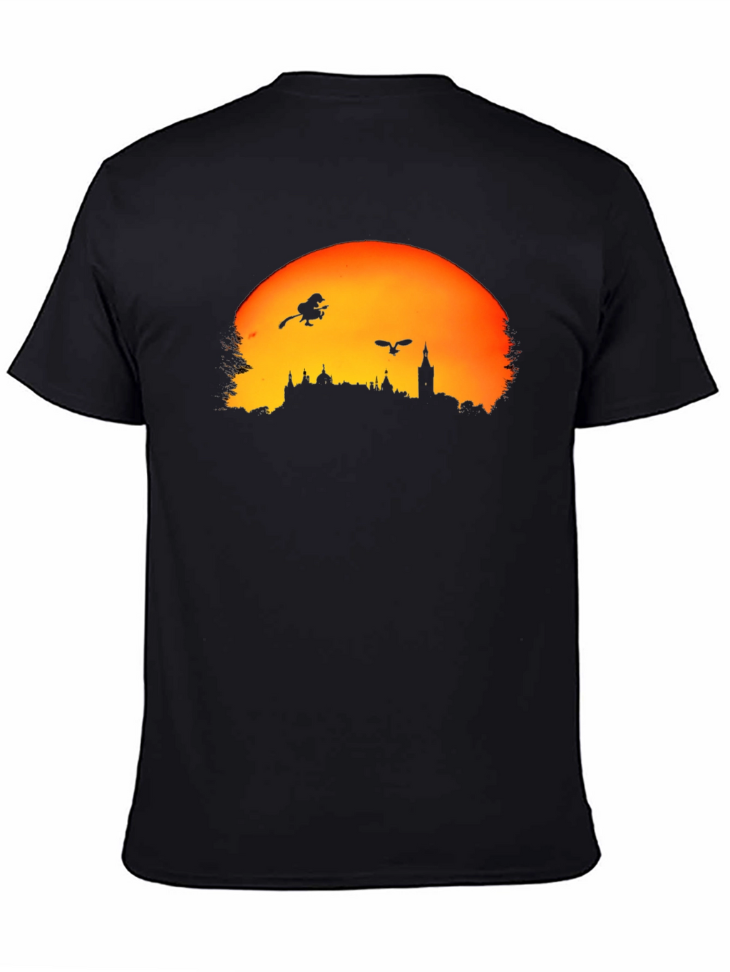 Halloween Town Black T-Shirt