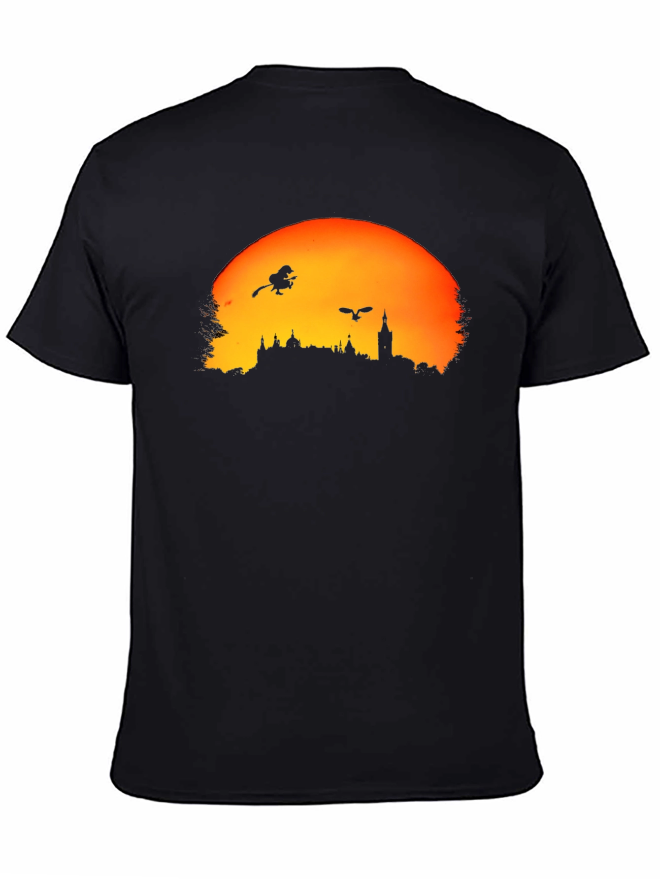 Halloween Town Black T-Shirt