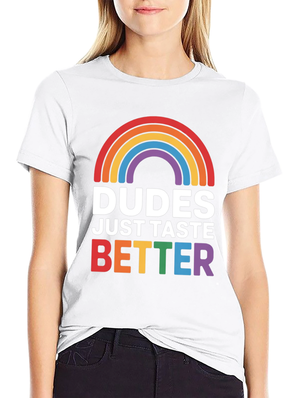 Dudes Taste Better LGBT Pride T-Shirt