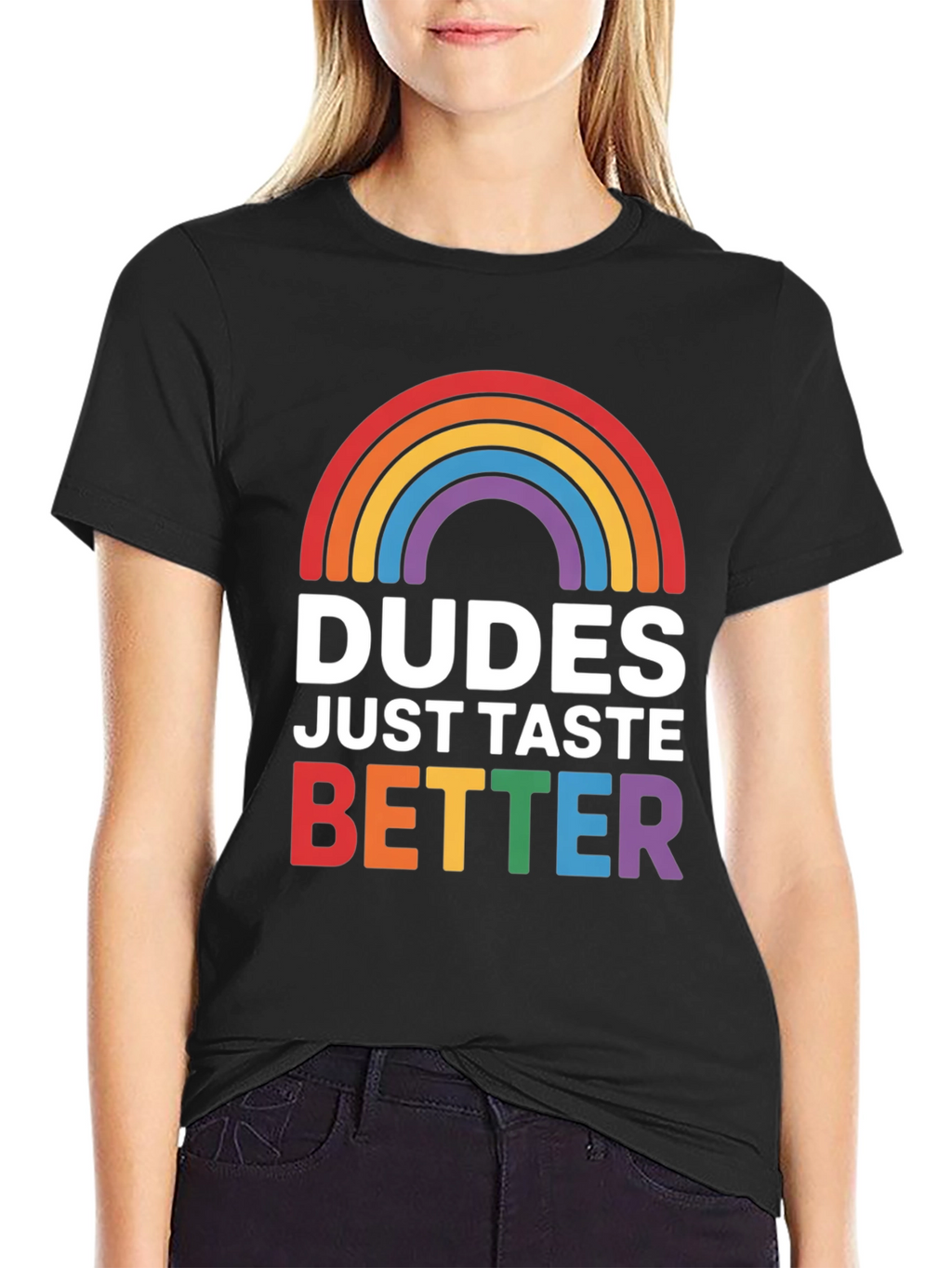 Dudes Taste Better LGBT Pride T-Shirt