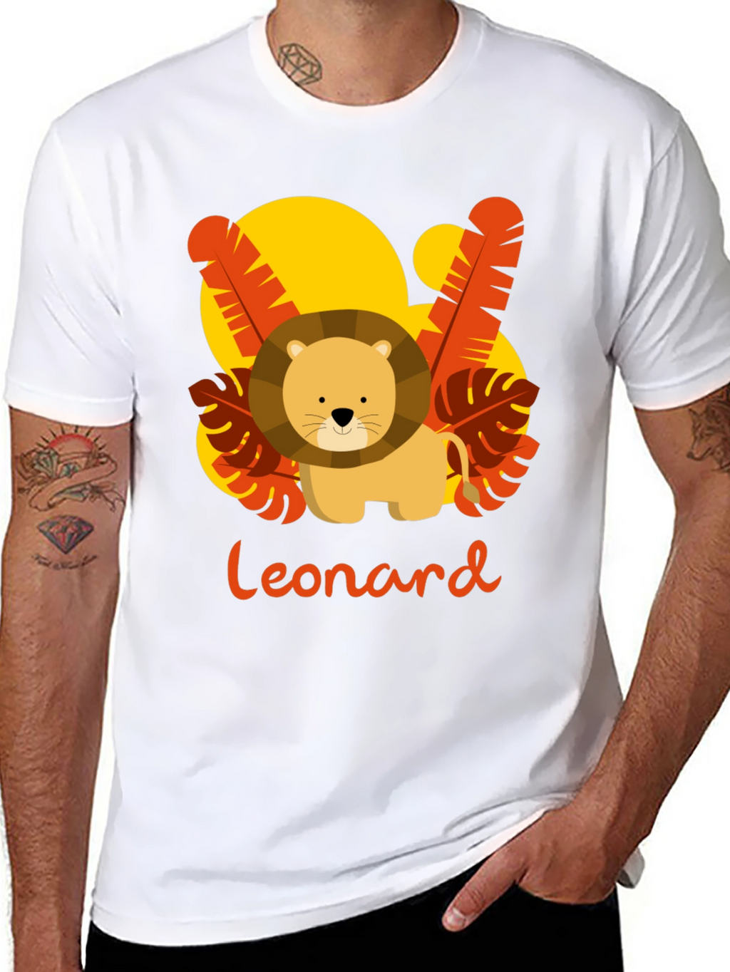 Personalized Lion Cub T-Shirt