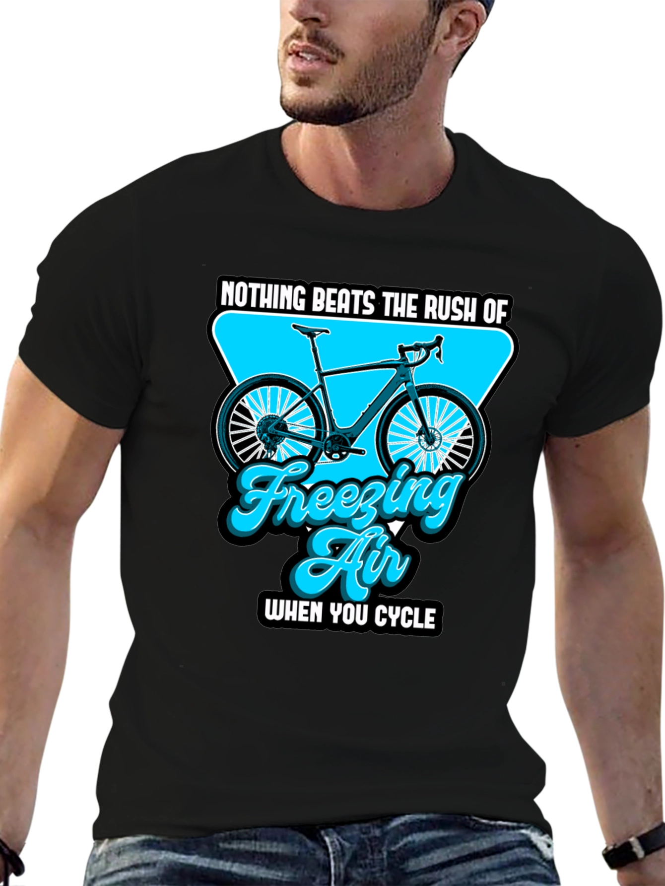 Freezing Air Cycle T-Shirt - Black