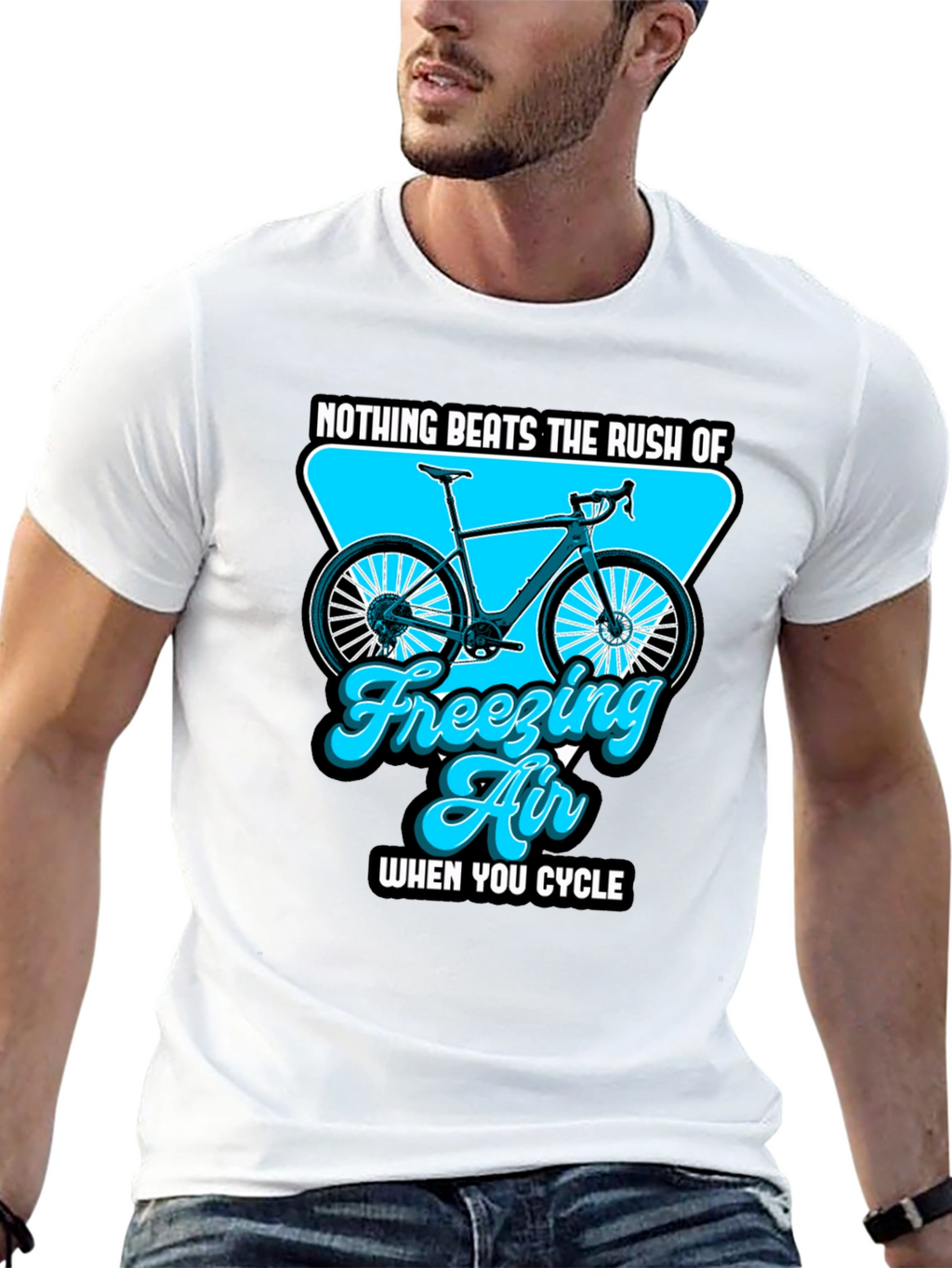 Freezing Air Cycle T-Shirt - Black