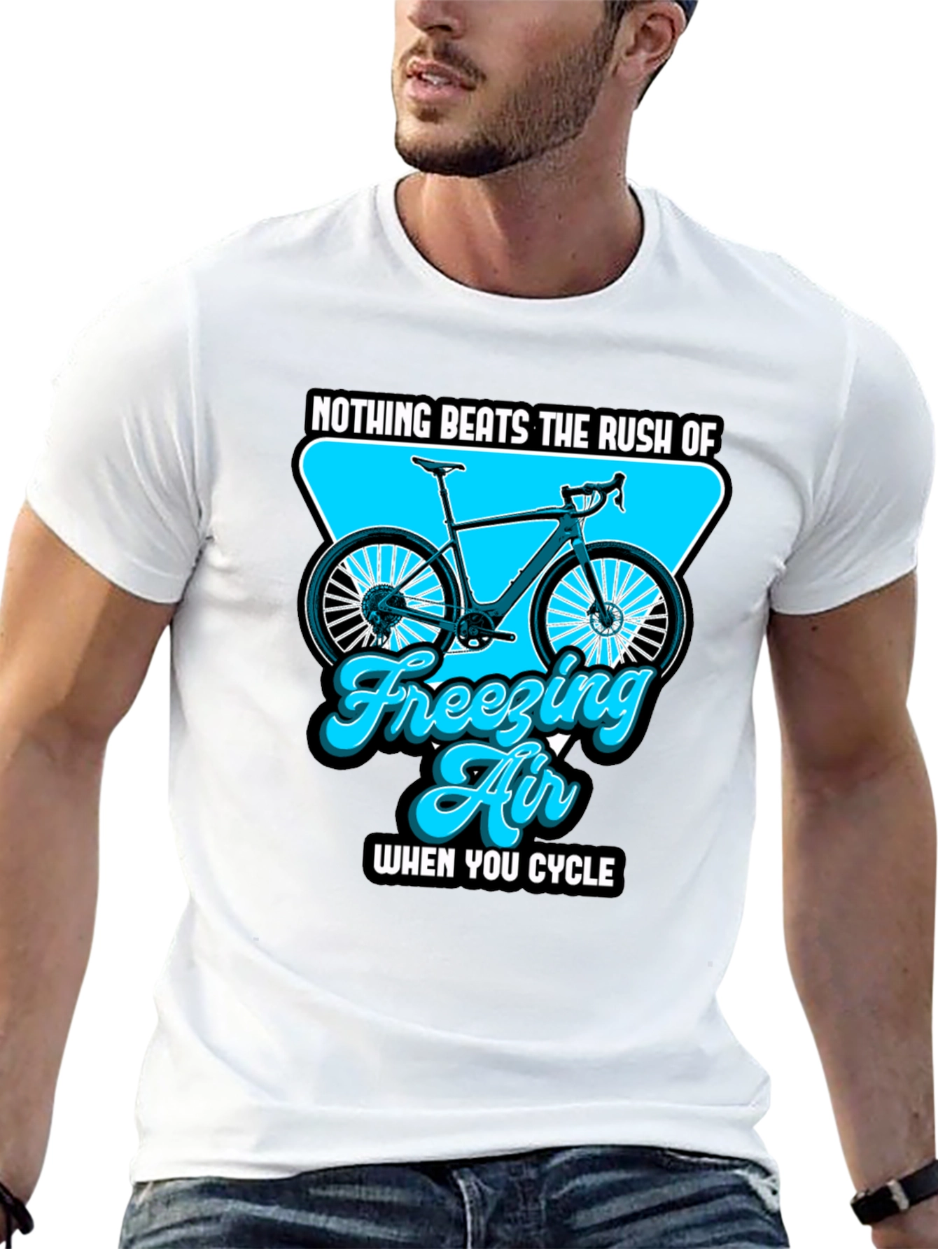Freezing Air Cycle T-Shirt - Black