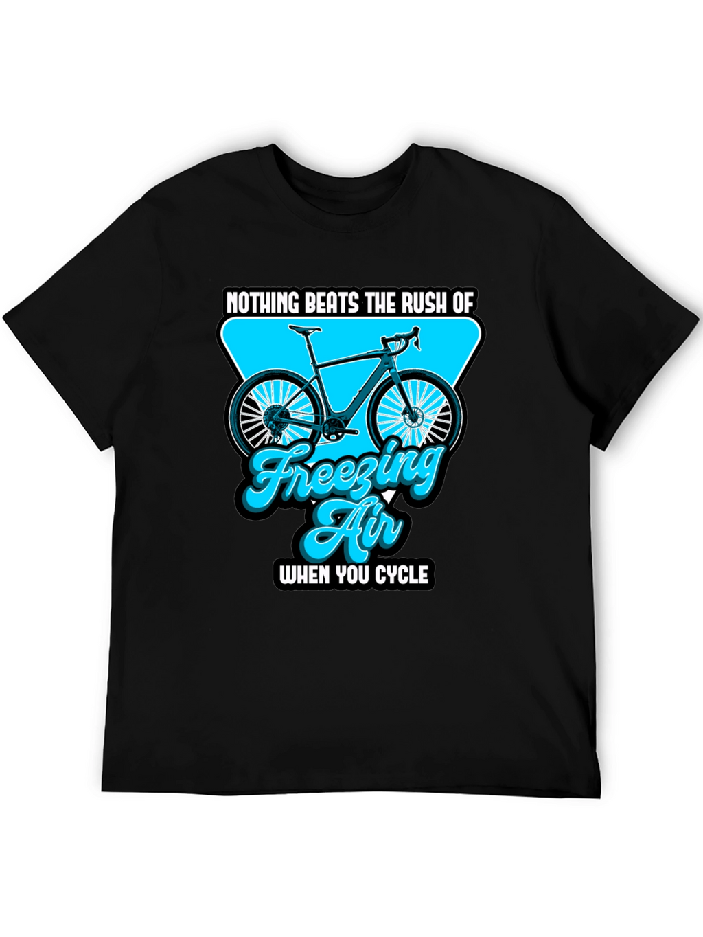 Freezing Air Cycle T-Shirt - Black