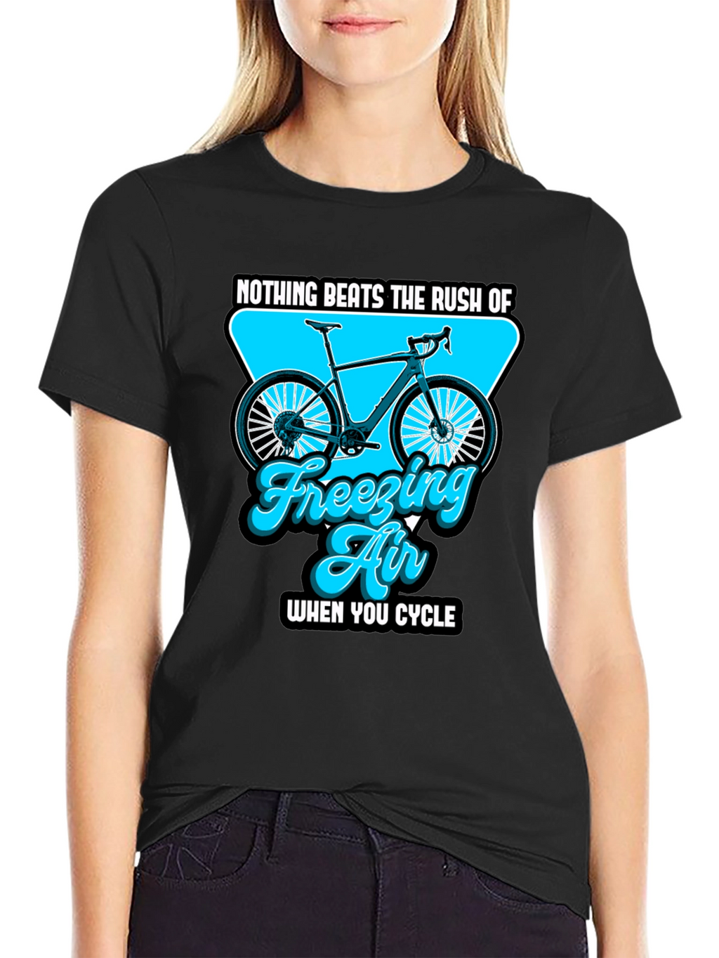 Freezing Air Cycle T-Shirt - Black