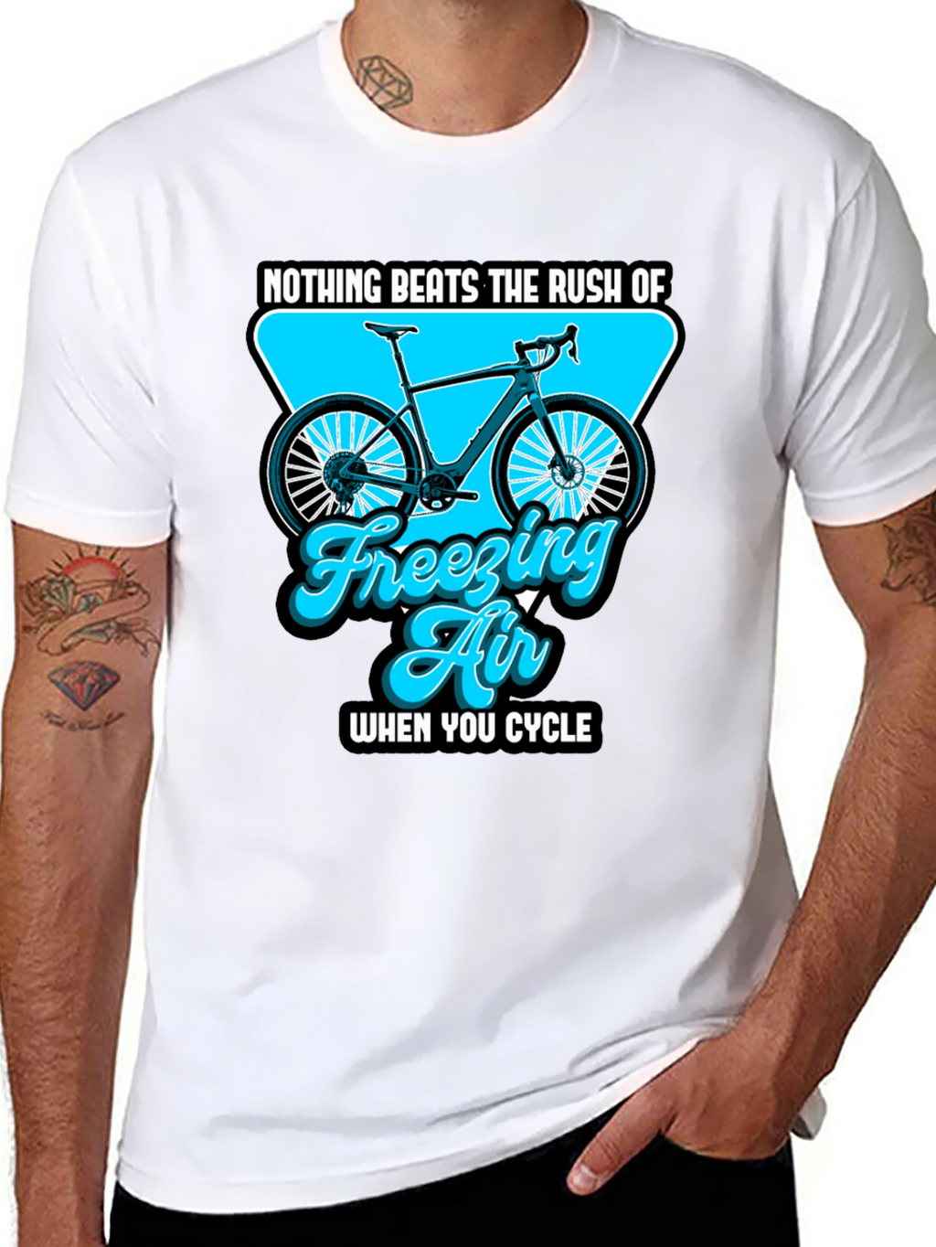 Freezing Air Cycle T-Shirt - Black