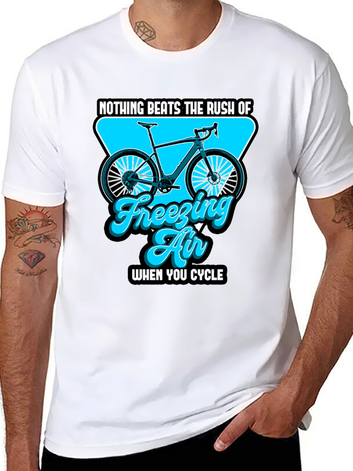 Freezing Air Cycle T-Shirt - Black