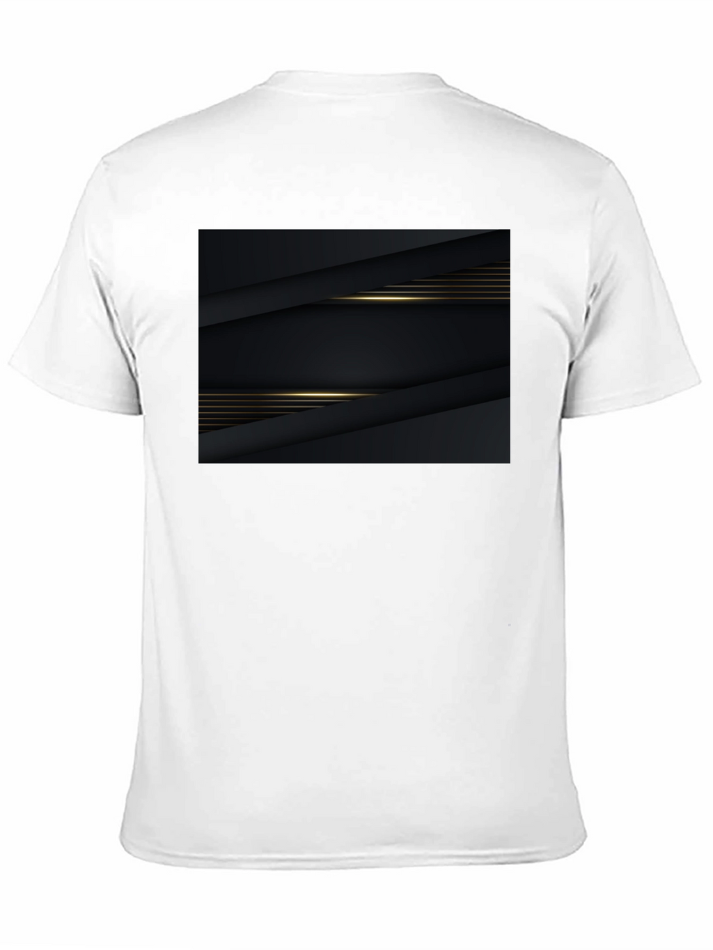 Sleek Black Graphic Tee - Modern Style