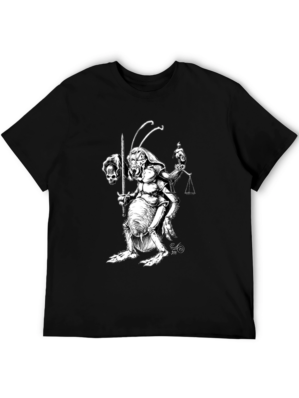 Insect Justice T-Shirt - Black Graphic Tee