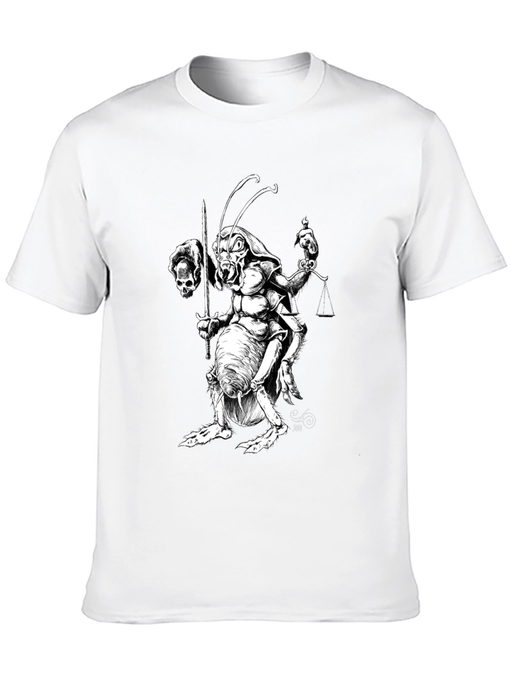 Insect Justice T-Shirt - Black Graphic Tee