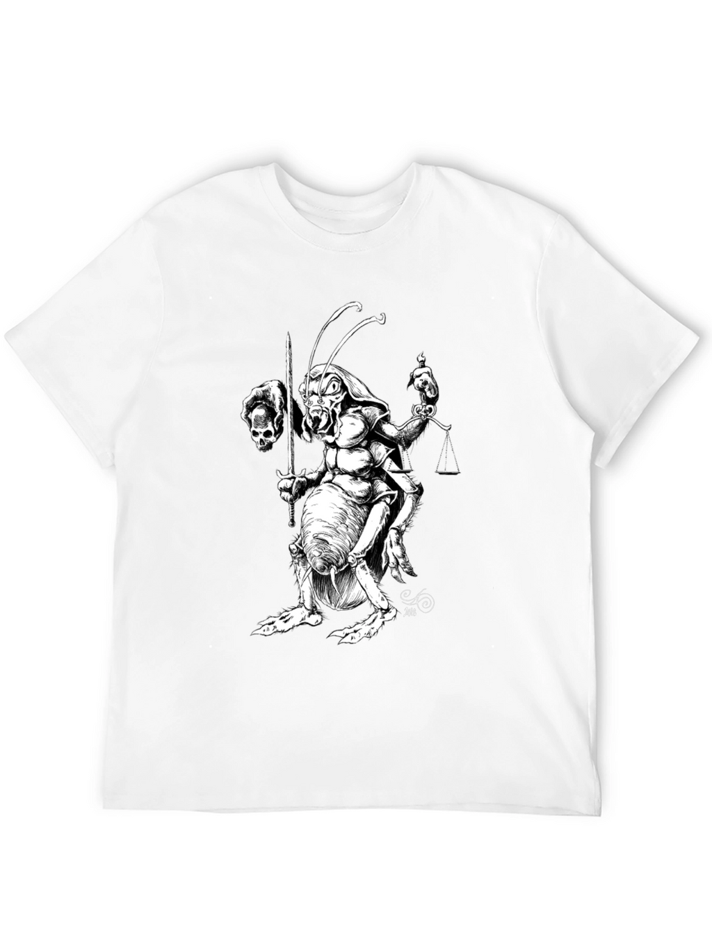 Insect Justice T-Shirt - Black Graphic Tee