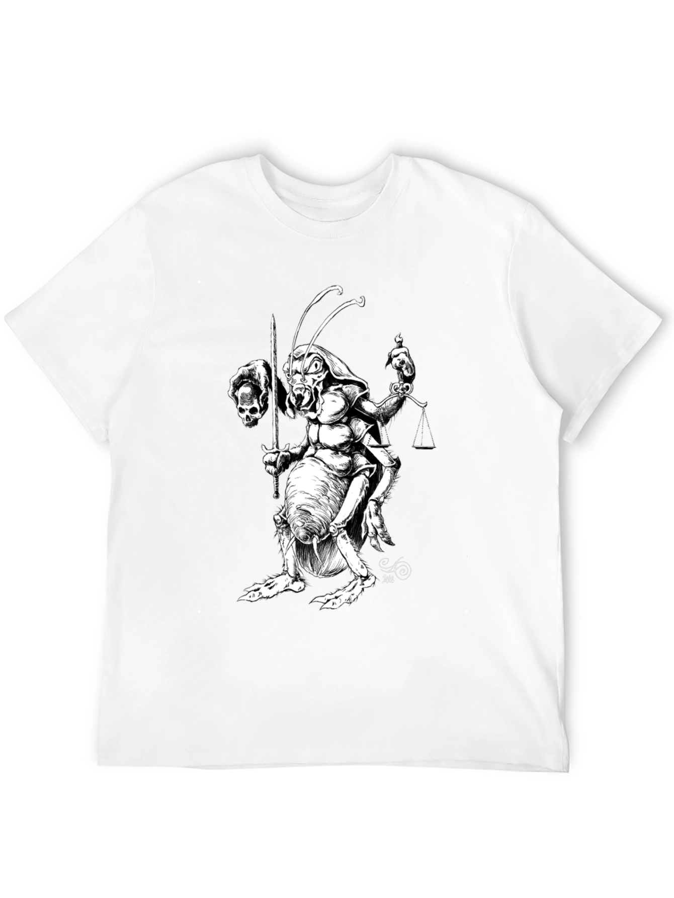 Insect Justice T-Shirt - Black Graphic Tee