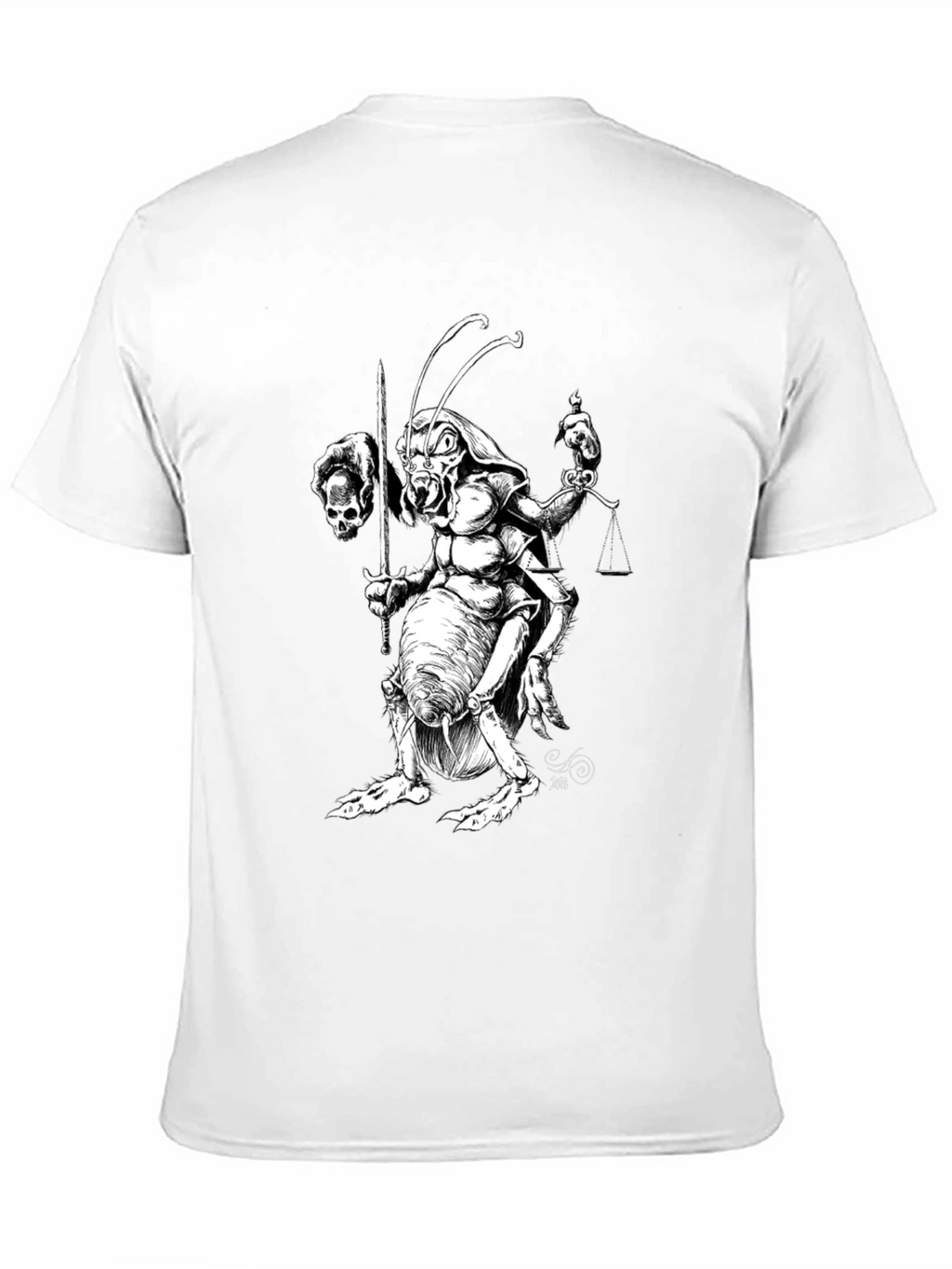 Insect Justice T-Shirt - Black Graphic Tee