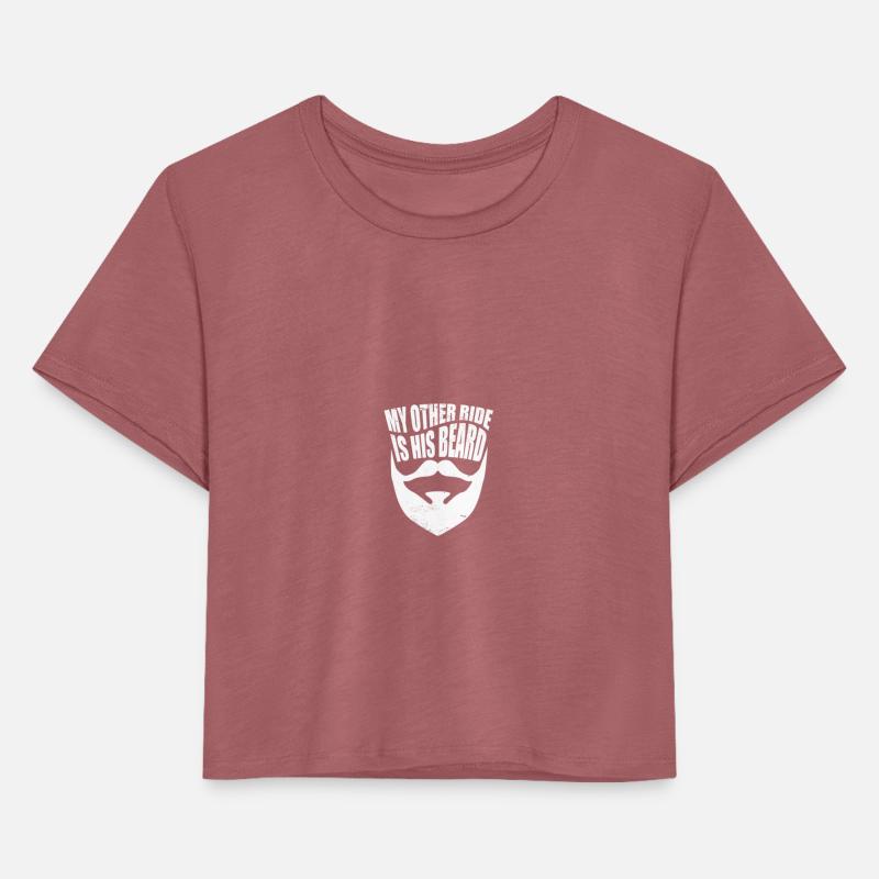 Bearded Guy Wife Girlfriend My Other Ride Is His