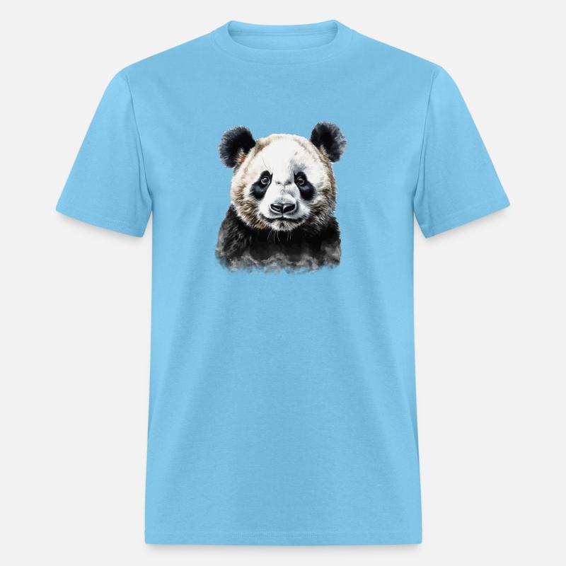 Beautiful Giant Panda Bear Watercolor Painting