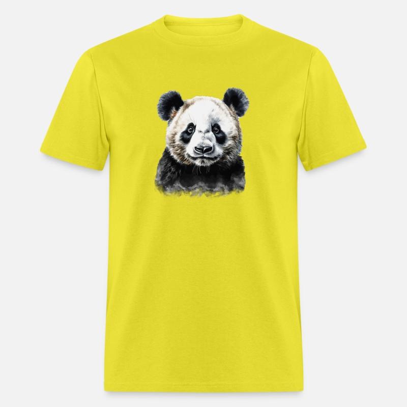 Beautiful Giant Panda Bear Watercolor Painting