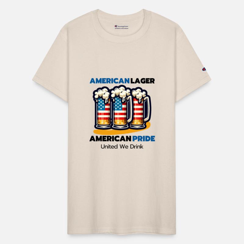 Beer American lager American pride
