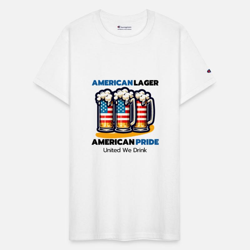 Beer American lager American pride