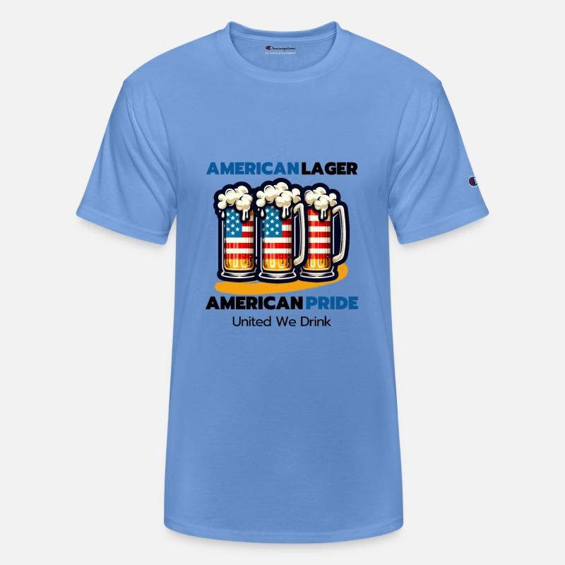 Beer American lager American pride