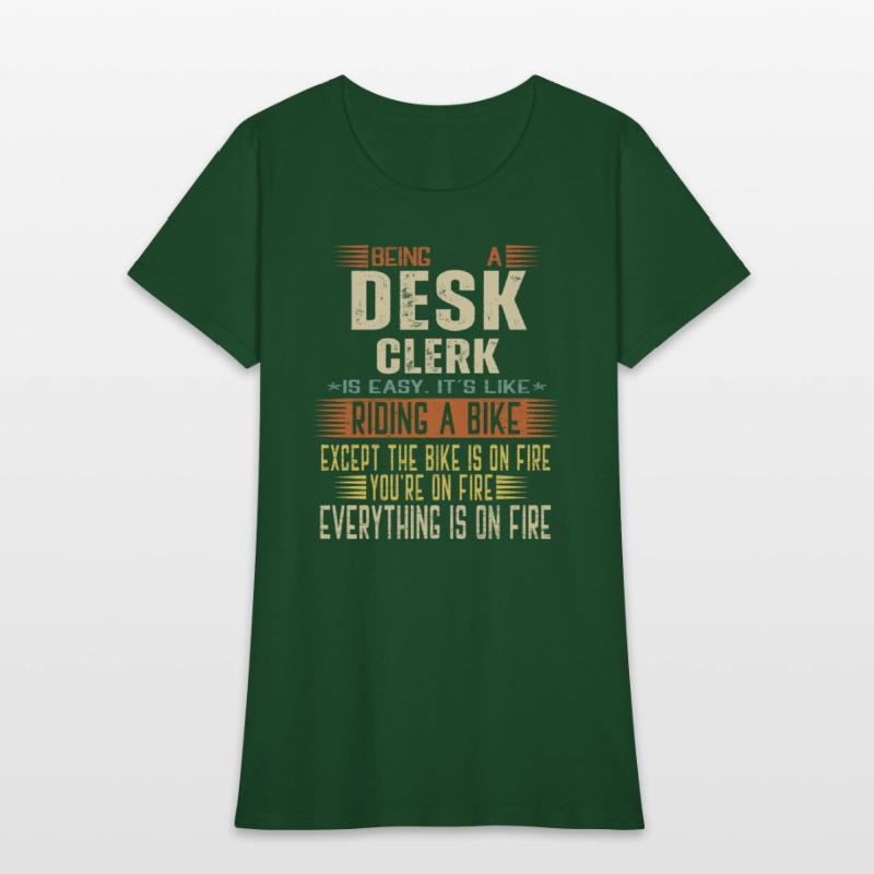 Being a Desk Clerk is Easy. It's like Riding a Bik