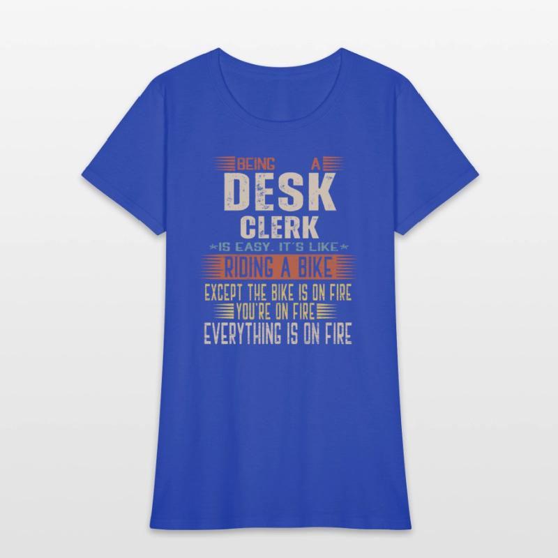 Being a Desk Clerk is Easy. It's like Riding a Bik