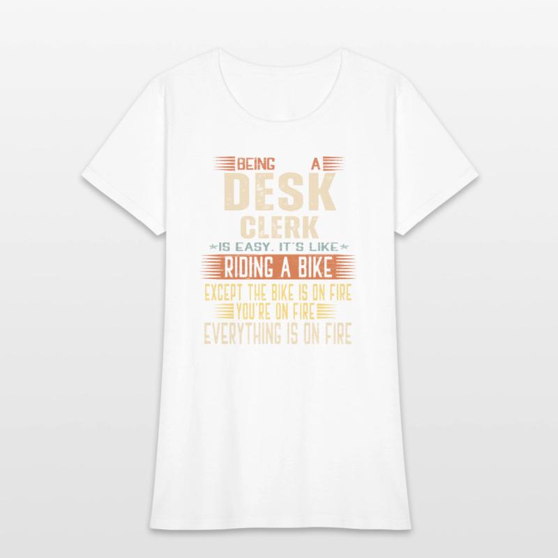 Being a Desk Clerk is Easy. It's like Riding a Bik