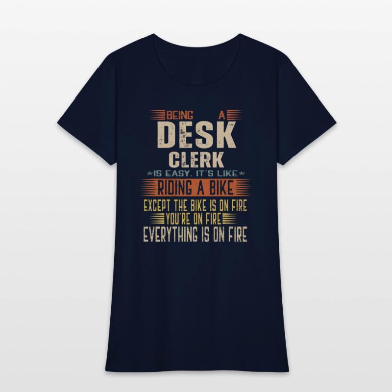 Being a Desk Clerk is Easy. It's like Riding a Bik