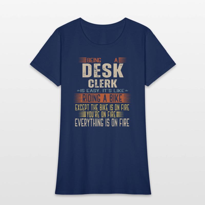 Being a Desk Clerk is Easy. It's like Riding a Bik