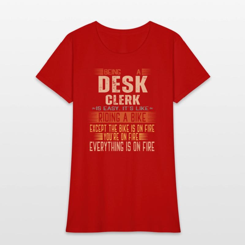 Being a Desk Clerk is Easy. It's like Riding a Bik