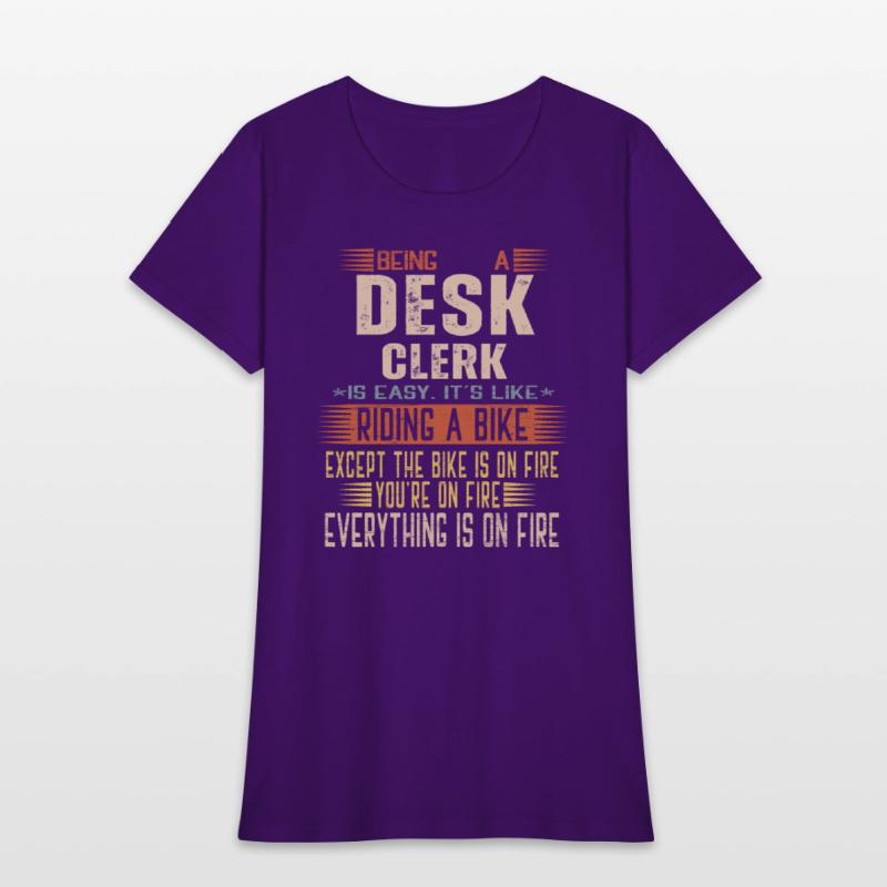 Being a Desk Clerk is Easy. It's like Riding a Bik