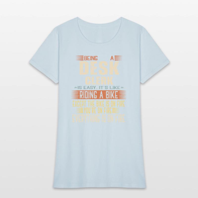 Being a Desk Clerk is Easy. It's like Riding a Bik