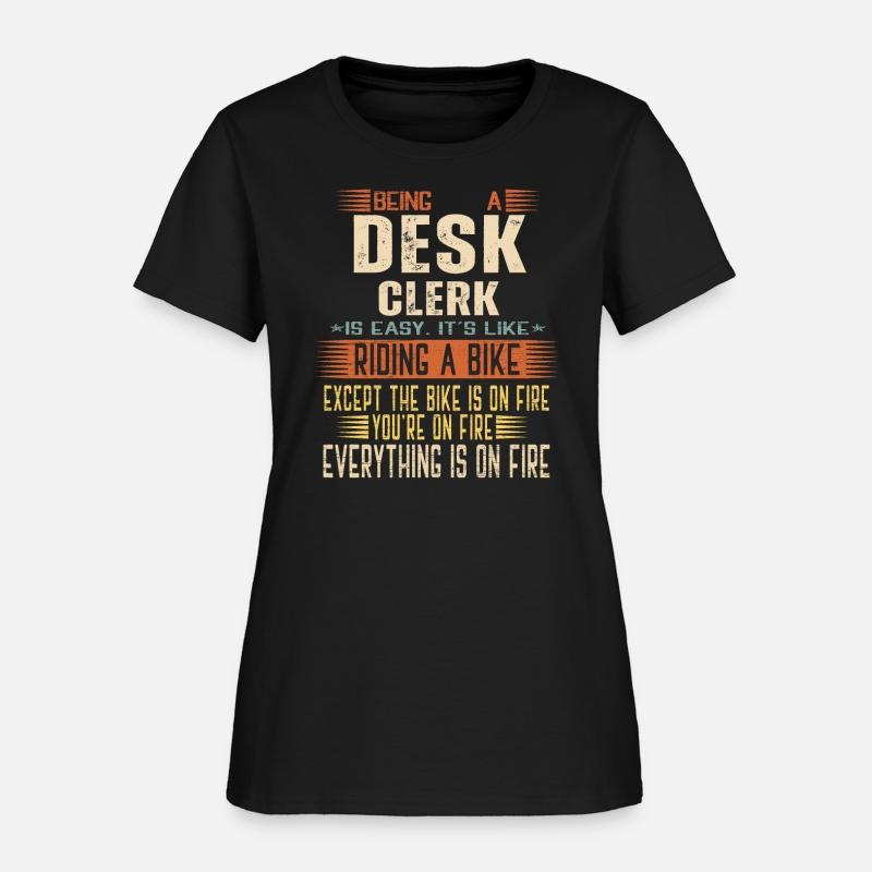 Being a Desk Clerk is Easy. It's like Riding a Bik