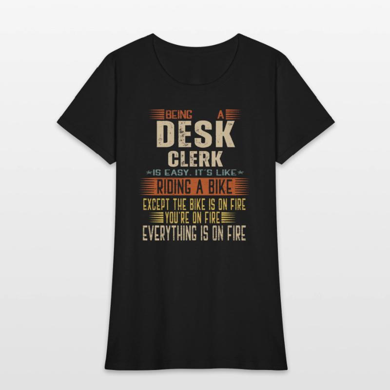 Being a Desk Clerk is Easy. It's like Riding a Bik