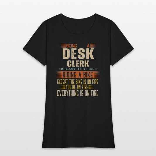 Being a Desk Clerk is Easy. It's like Riding a Bik