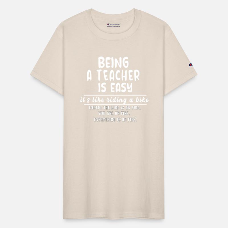 Being a Teacher is Easy it's like riding a bike