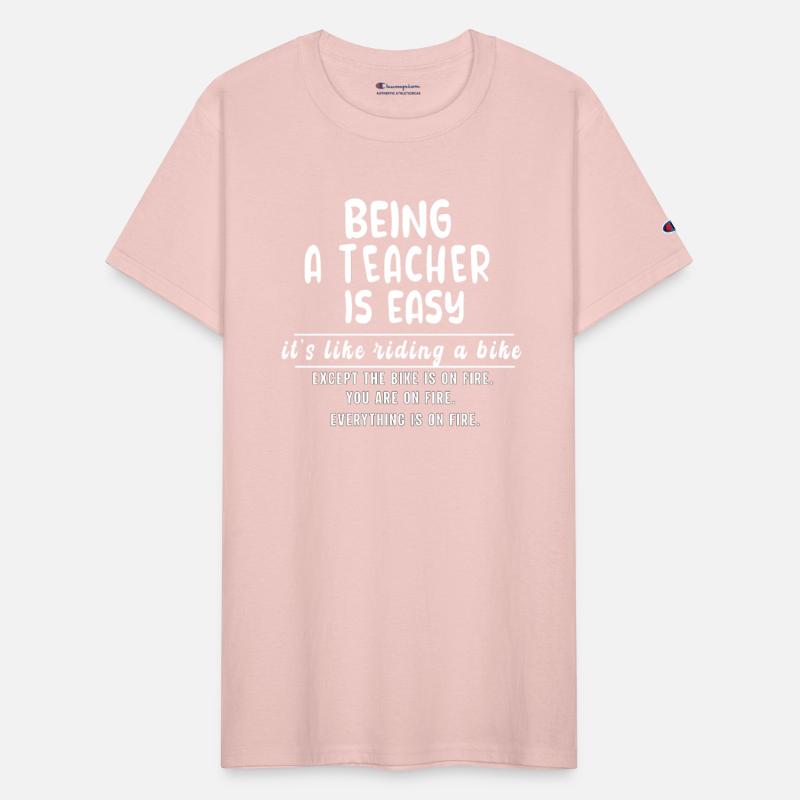 Being a Teacher is Easy it's like riding a bike