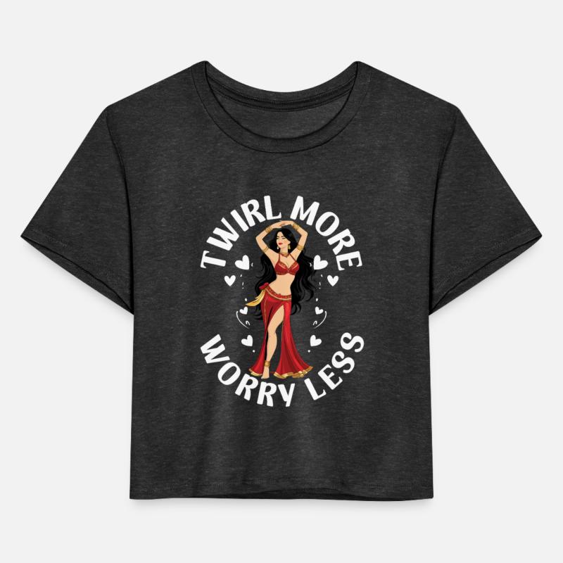 Belly Dancing Persian Dancer Twirl More Worry Less