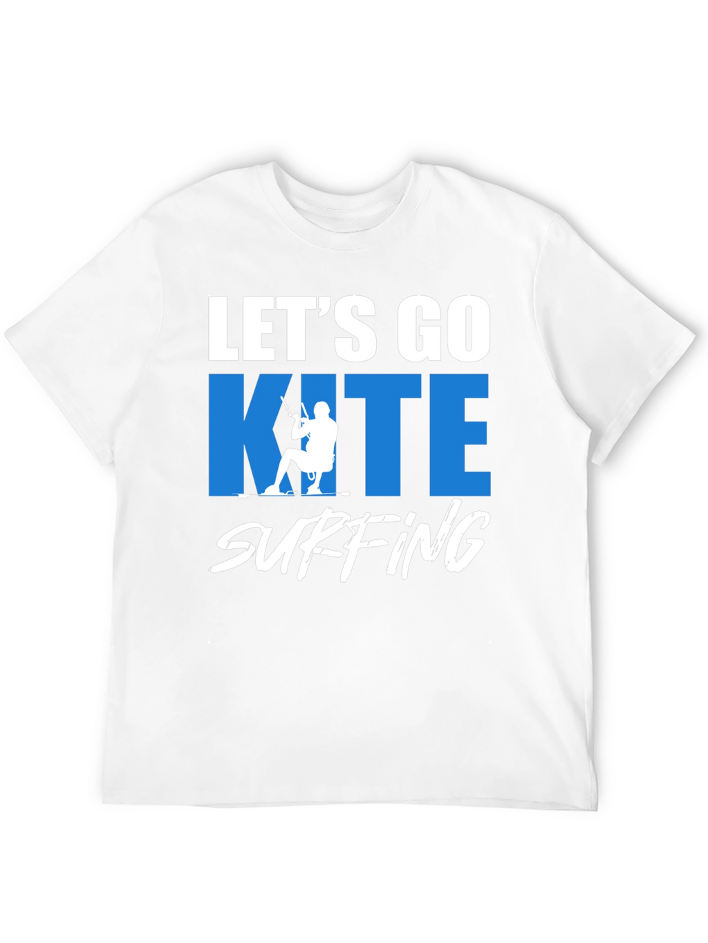Lets Go Kite Surfing Graphic T-Shirt