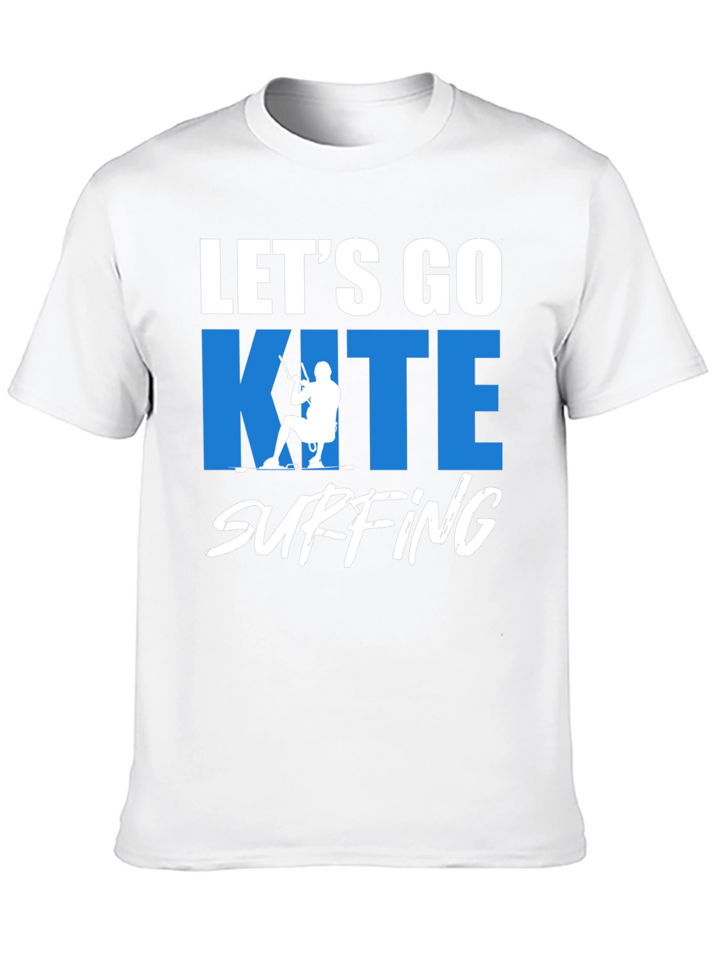 Lets Go Kite Surfing Graphic T-Shirt