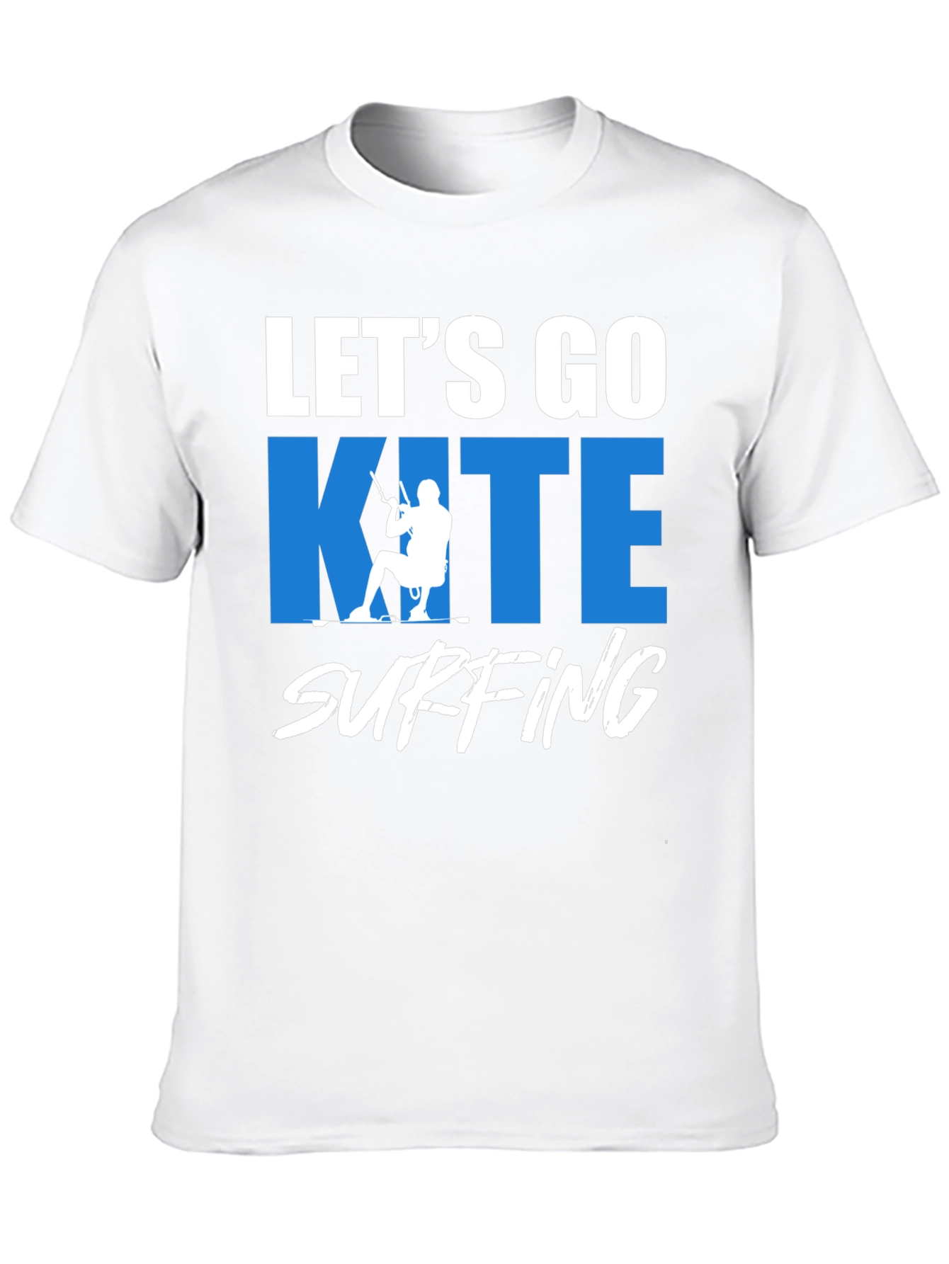 Lets Go Kite Surfing Graphic T-Shirt