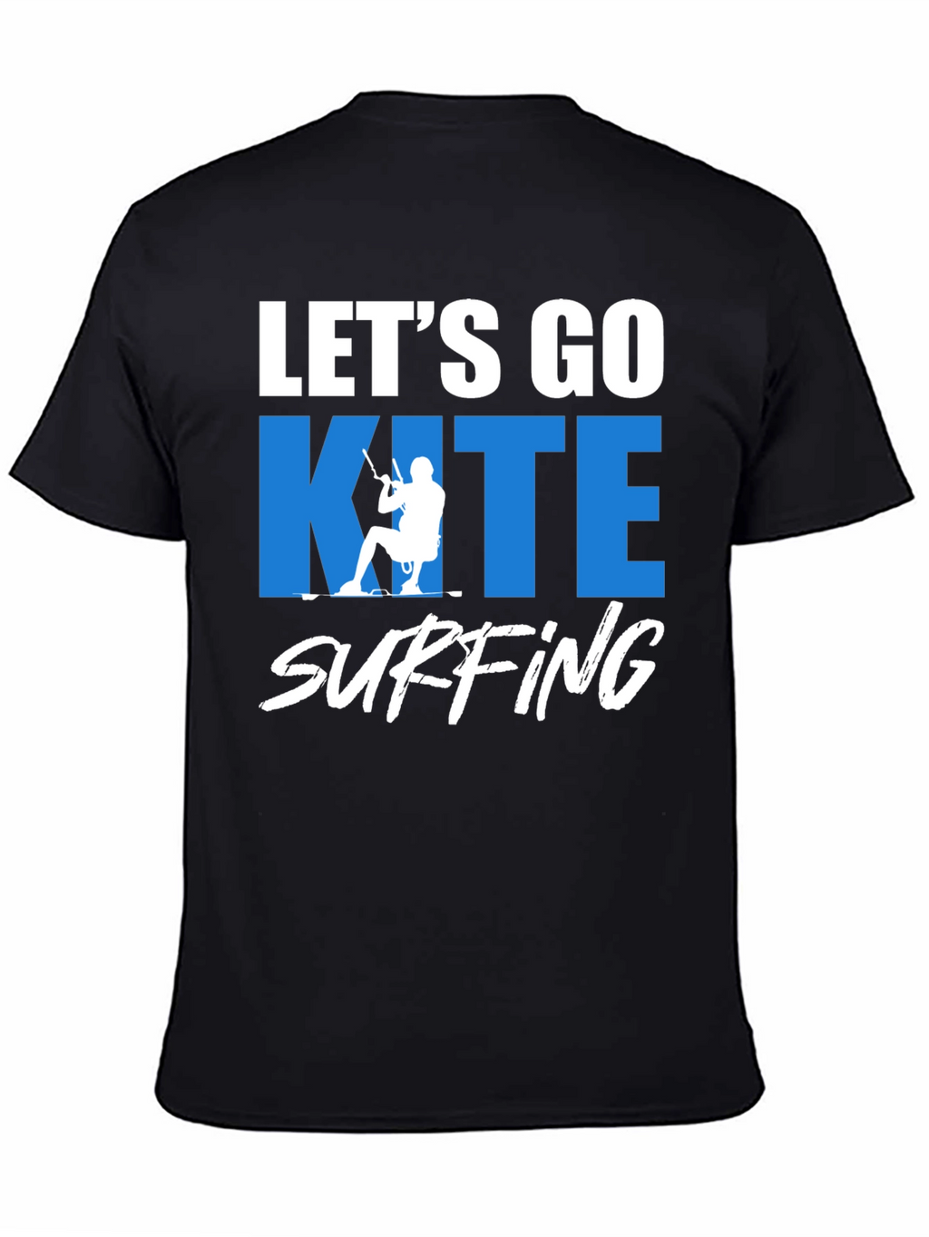 Lets Go Kite Surfing Graphic T-Shirt