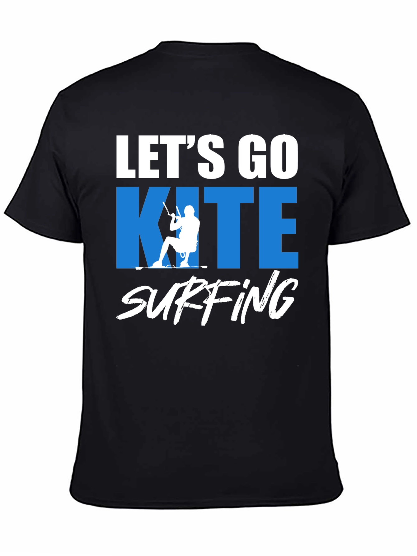 Lets Go Kite Surfing Graphic T-Shirt