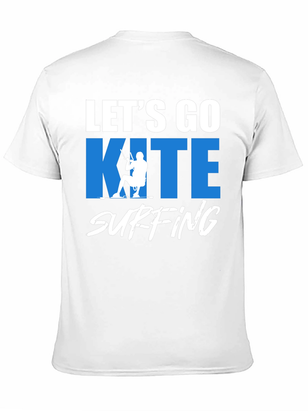 Lets Go Kite Surfing Graphic T-Shirt