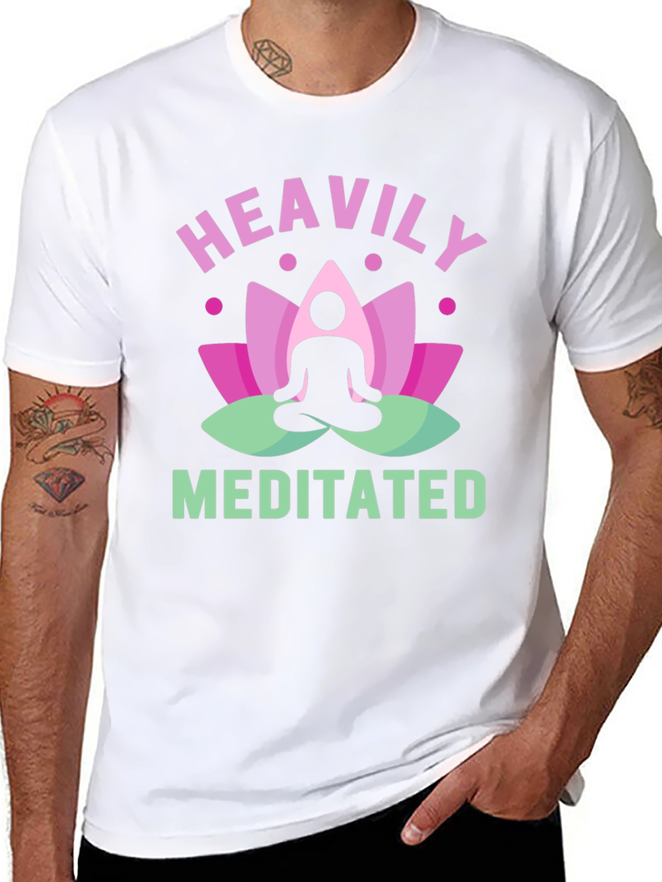 Heavily Meditated Graphic Tee