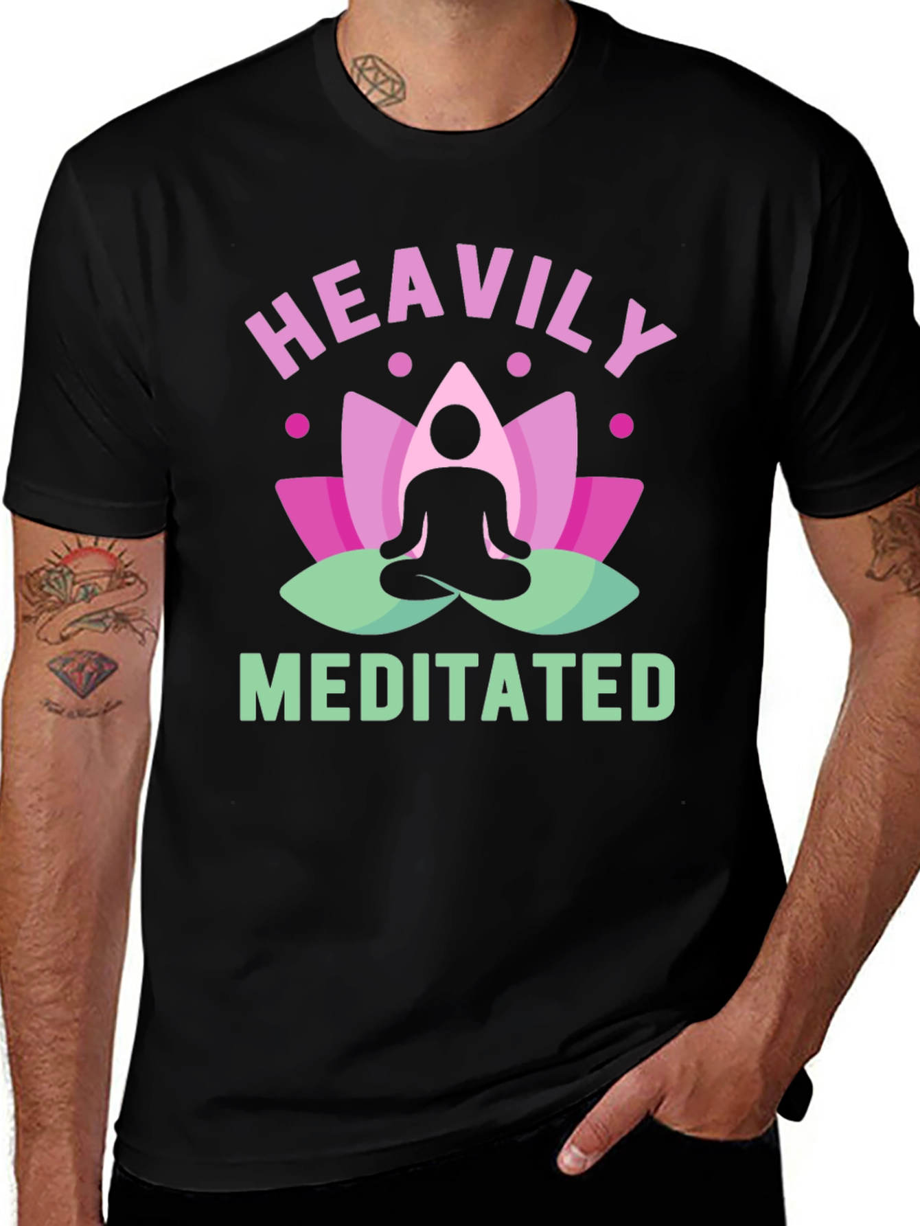Heavily Meditated Graphic Tee