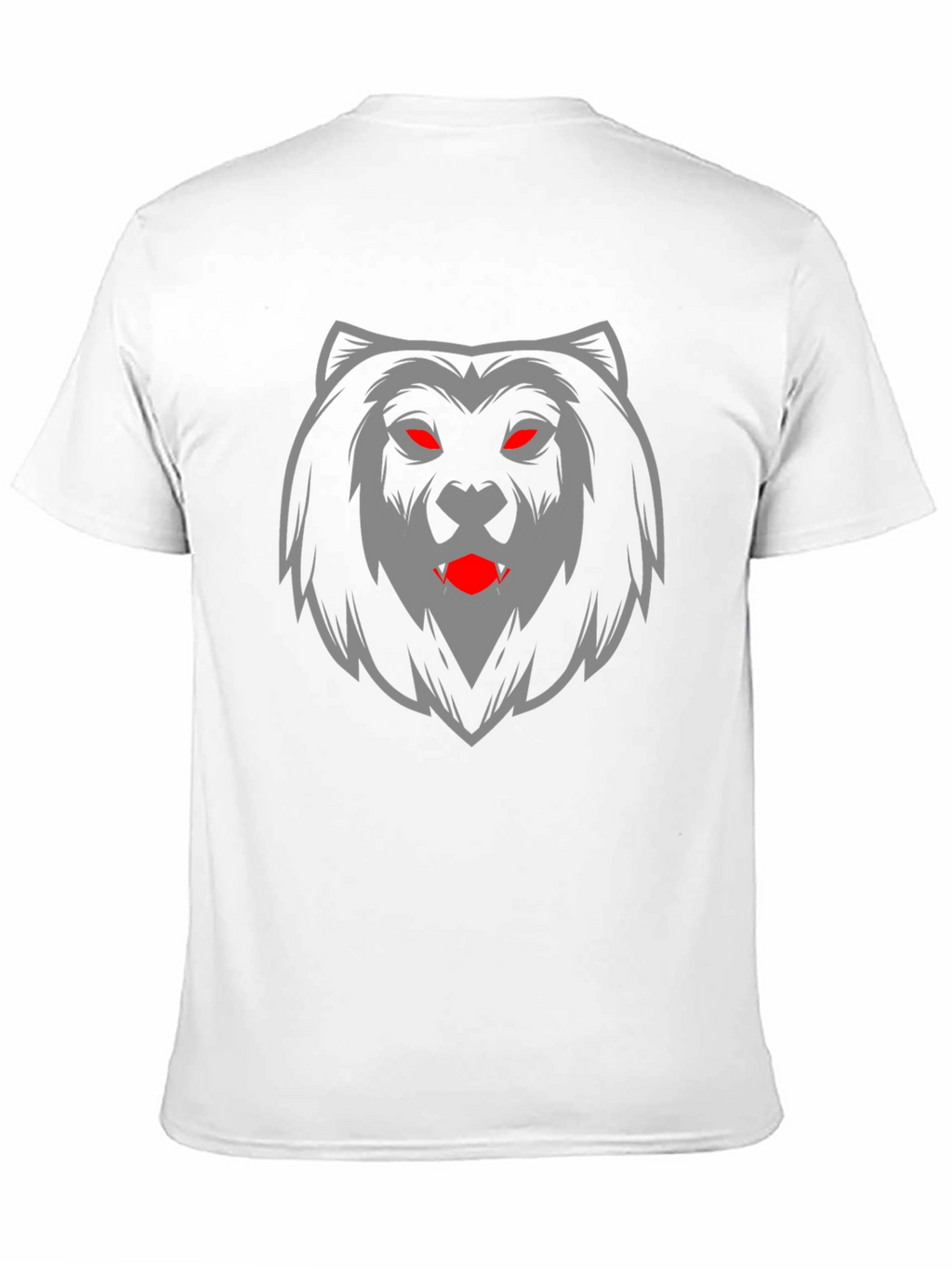 Mens Black T-Shirt with Bear Graphic